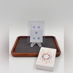 5 of Diamonds Collectible Dior Playing Card